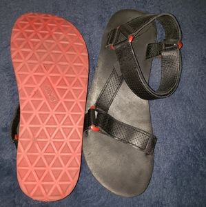 Black teva sandals